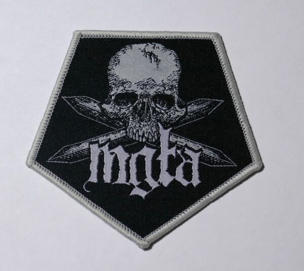 Mgla -Skull (Grey Border)